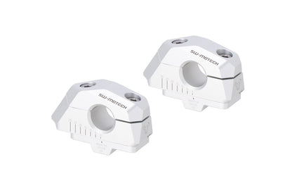 Bar Back Variable for Ø22 Handlebars H=25mm Back 5/10/15/20/25/30 mm Silver