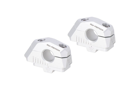 Bar Back Variable for Ø22 Handlebars H=25mm Back 5/10/15/20/25/30 mm Silver