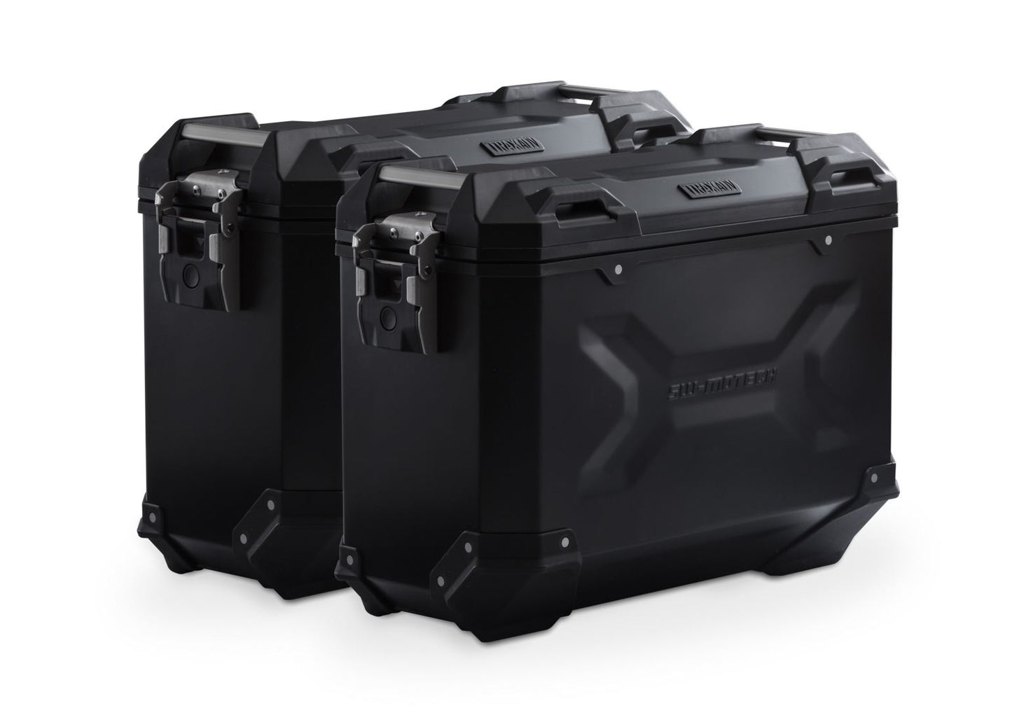 TRAX ADV aluminium case system Black. 37/37 l. Yamaha Tracer 7 / GT (25-).