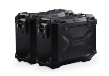 TRAX ADV aluminium case system Black. 37/37 l. Yamaha Tracer 7 / GT (25-).
