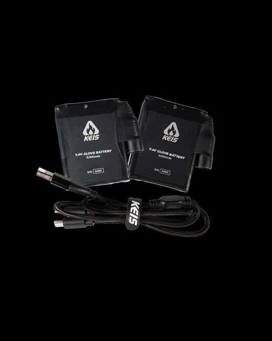 6000mAh 7.4V Inner Gloves Battery Set