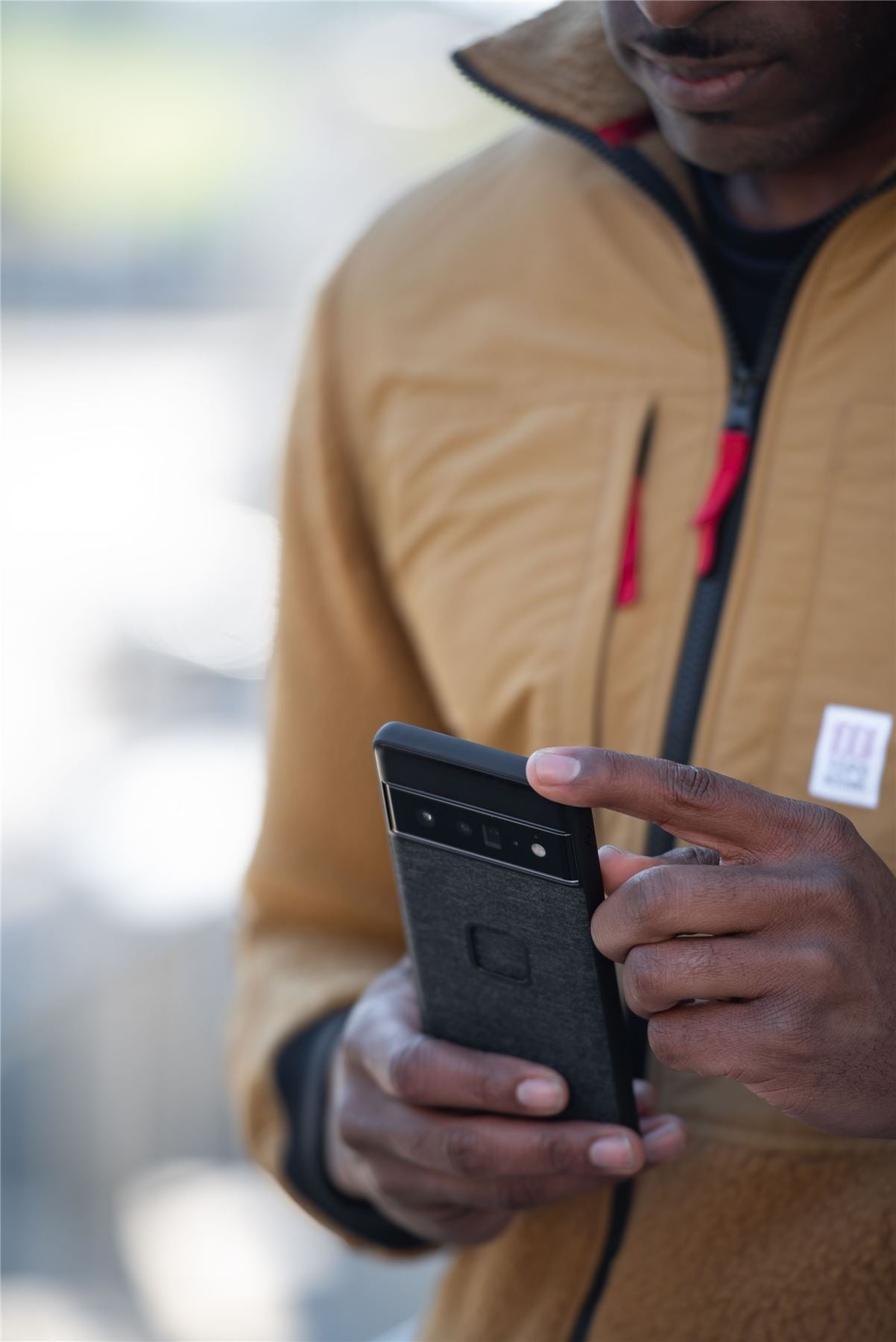 Mobile Everyday Fabric Case Pixel 6 Charcoal