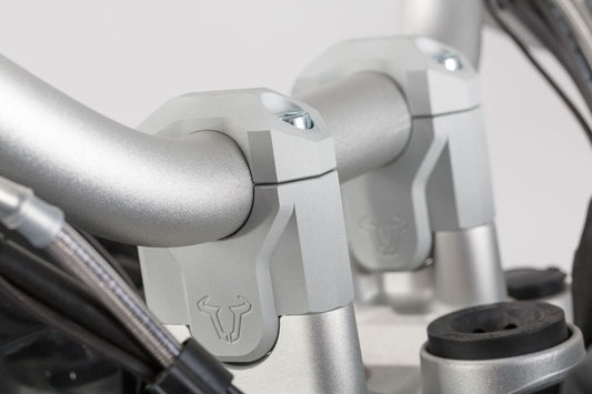 Bar riser H=40 mm BMW R1200GS LC / Adv (13-). Silver