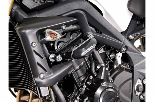 Slider Set For Frame Black Triumph Street Triple 675 (07-12)
