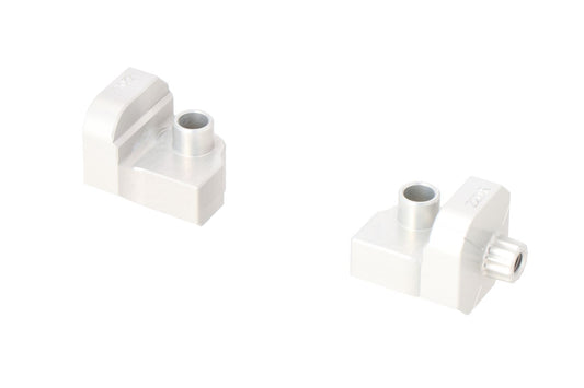 Mounting kit for EVO footrest Silver. Aprilia Tuareg 660 (21-).