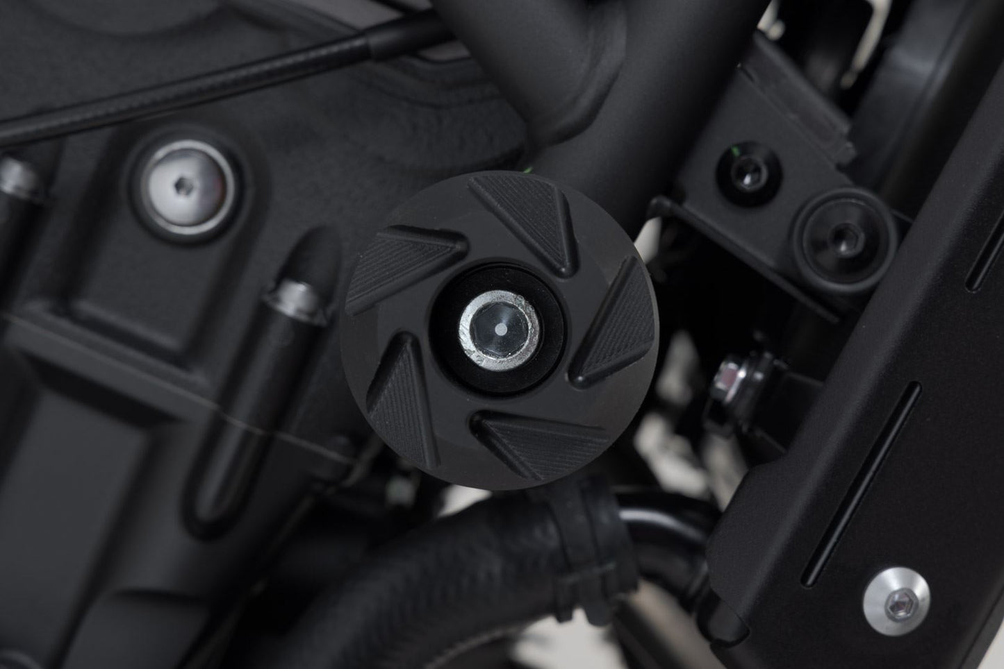 Slider set for frame Black Yamaha XSR700 (15-)