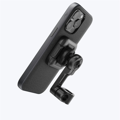 Mobile Motorcycle Mount Mirror Mount Black