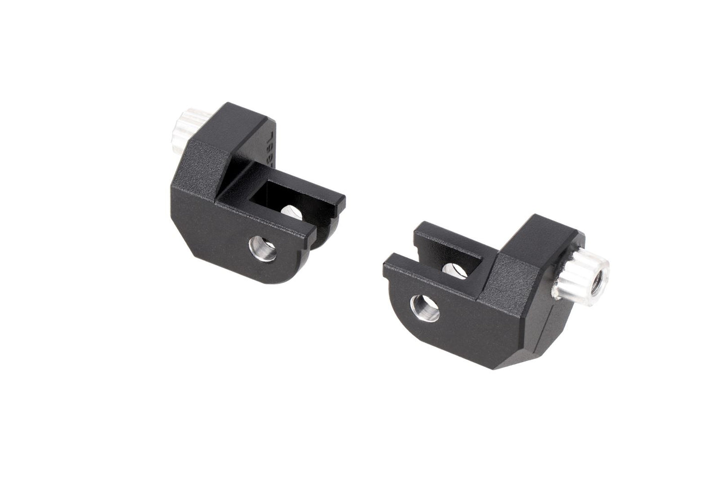 Mounting kit for EVO footrest Black. Ducati Multistrada V4 / V2 DesertX.