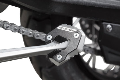Extension for Side Stand Foot Kawasaki Versys-X300 ABS (16-) Black/Silver