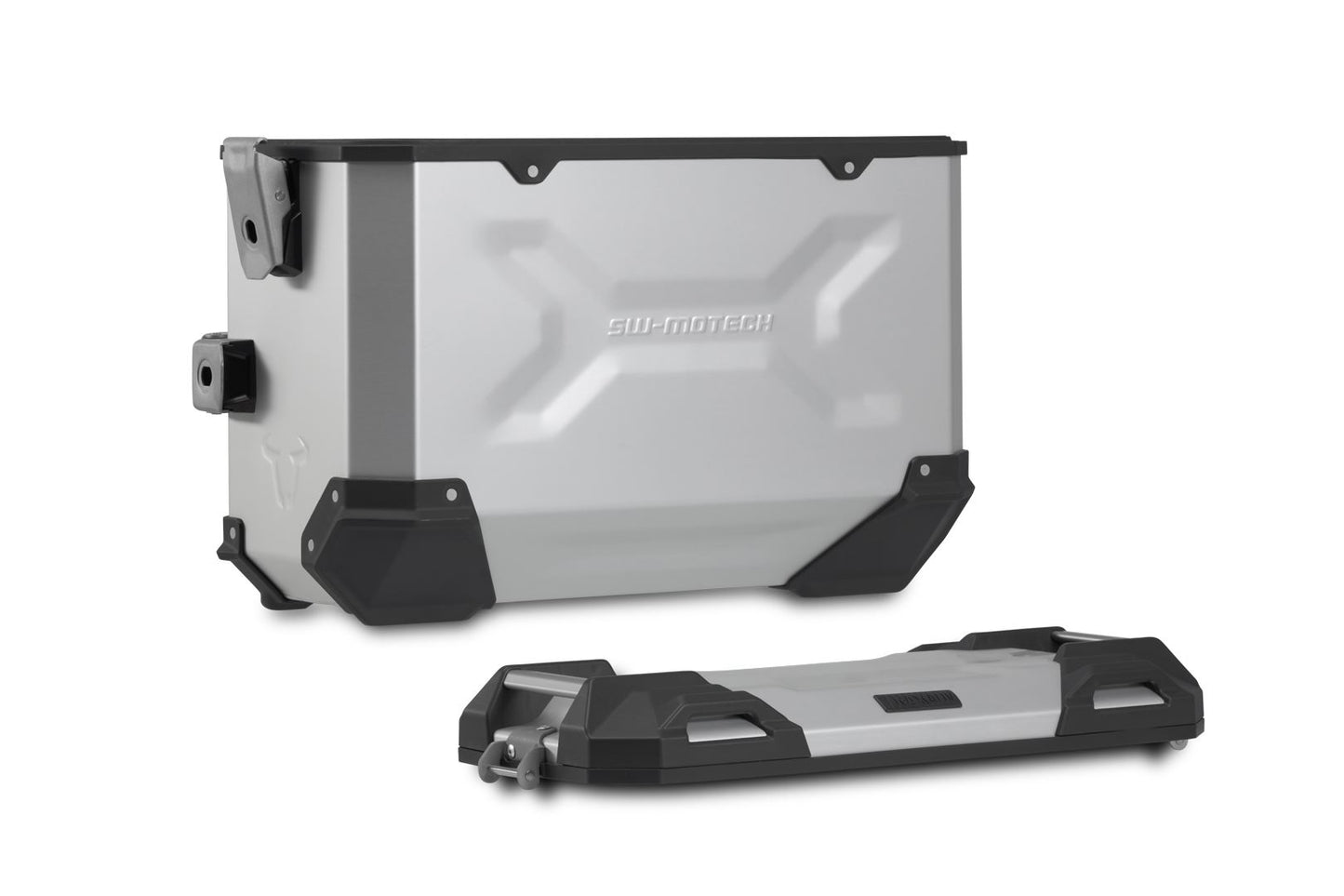 TRAX ADV aluminium case system Silver. 45/37 l. CFMoto 800MT-X (24-).