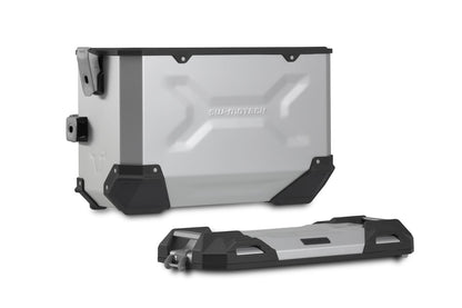 TRAX ADV aluminium case system Silver. 45/37 l. CFMoto 800MT-X (24-).