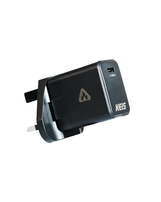 30W Multinational Fast Charger (UK, EU, US) for 5000mAh Battery
