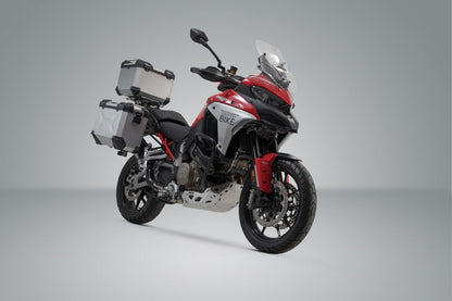 Adventure set TRAX ADV US-model Silver. Ducati Multistrada V4 (20-).