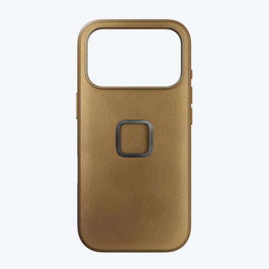 Mobile Everyday Fabric Case iPhone 17 Pro Tan