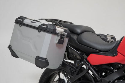 TRAX ADV Aluminium Case System 45/45 litre Yamaha Tracer 9 (20-) Silver