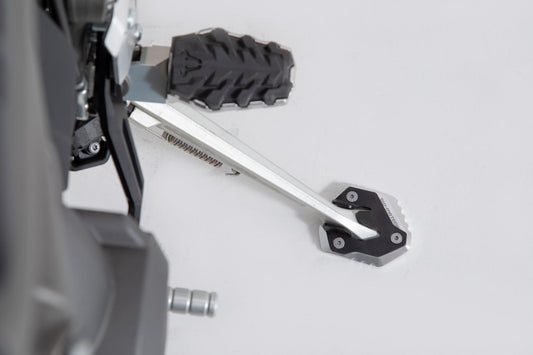 Extension for Side Stand Foot Triumph Tiger 800 XC / XR (17-) Black/Silver