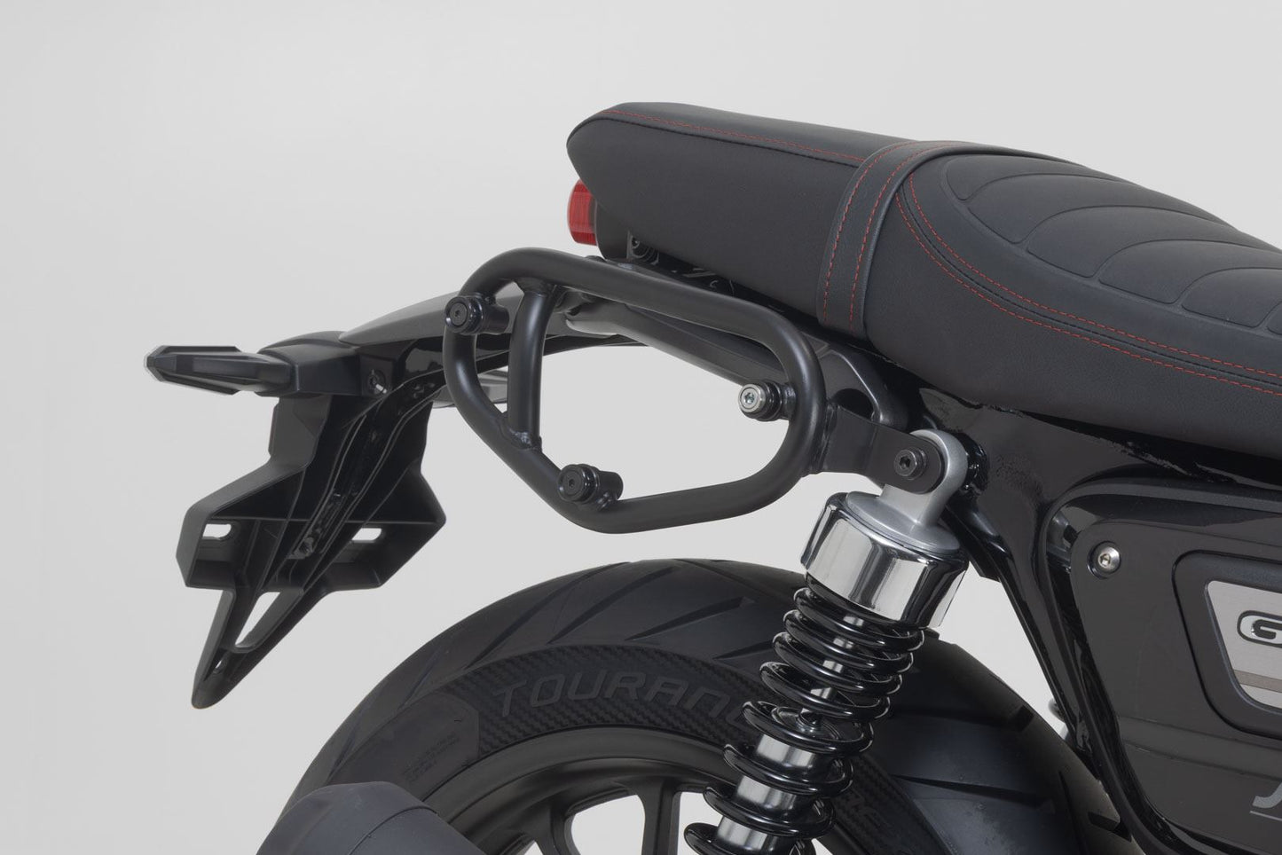 Legend Gear side bag system LC Black Edition Honda GB350S (24-).