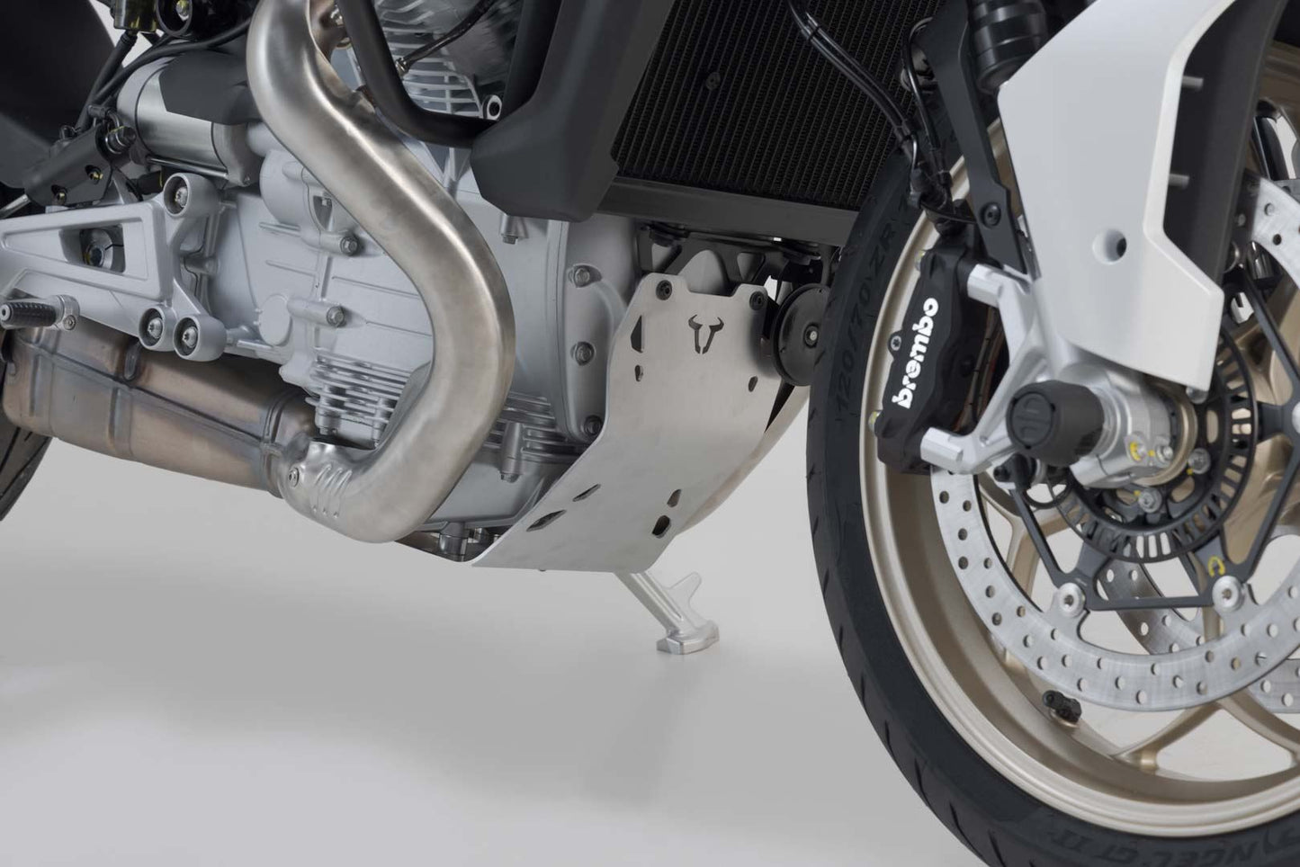 Engine guard Moto Guzzi V100 Mandello/S (22-) Silver