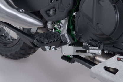 ION footrest kit Black. Kawasaki KLE500 / KLE500 SE (26-).