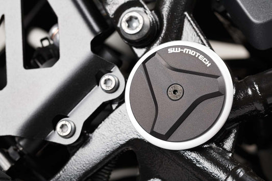Frame cap set BMW R1200GS, R1200/1250RT, R1250GS. Black