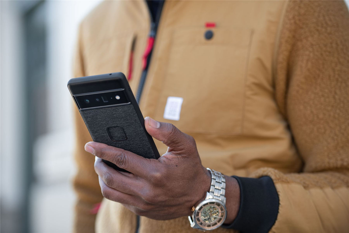 Mobile Everyday Fabric Case Pixel 6 Charcoal