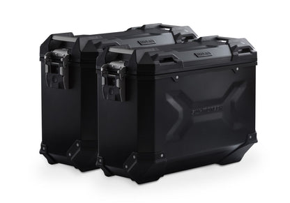 TRAX ADV aluminum case system Black. 37/37 l. Ducati Multistrada V2/V2S (24-).