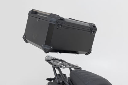 TRAX ADV top case XL Aluminum. Silver.