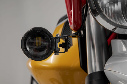 Light Mounts Moto Guzzi V85 TT (19-) Black