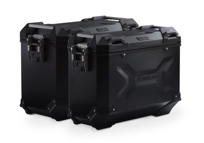 TRAX ADV aluminium case system Black. 37/45 l. BMW R 12 G/S (24-).