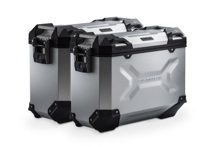 TRAX ADV aluminum case system Silver 37/37 l. Ducati Multistrada V4 (20-).