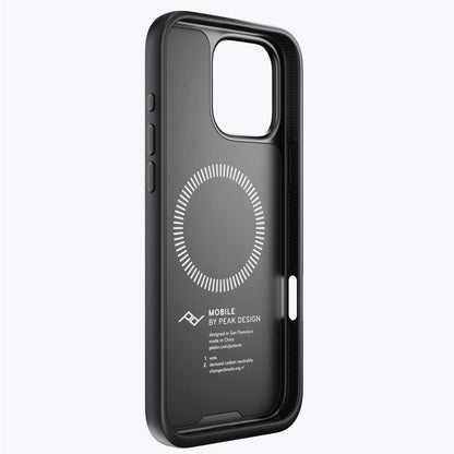 Mobile Everyday Fabric Case iPhone 16 Pro Max Black