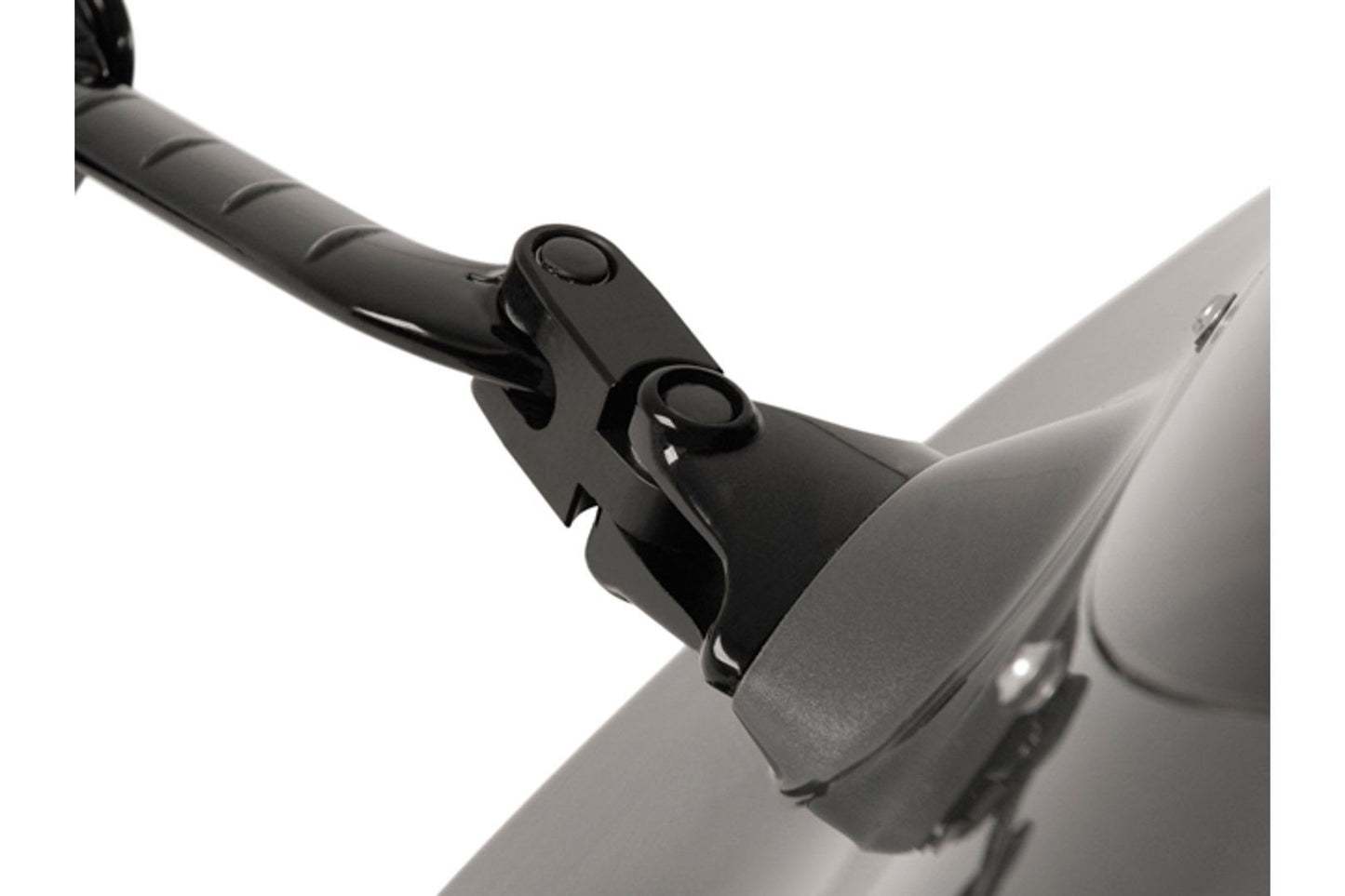 Mirror Extension Kawasaki Hinge Black