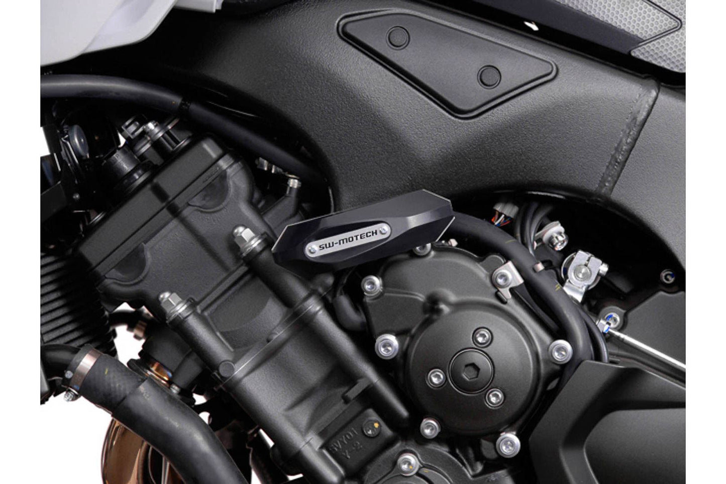 Heel guard right Triumph Tiger 900/GT/Rally/Pro (19-23) Black