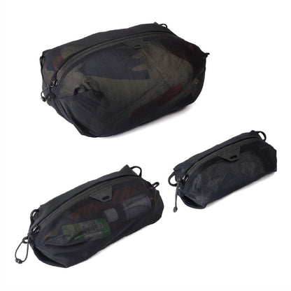 Ultralight Mesh Packing Cube BUNDLE XXS-XS-S Black