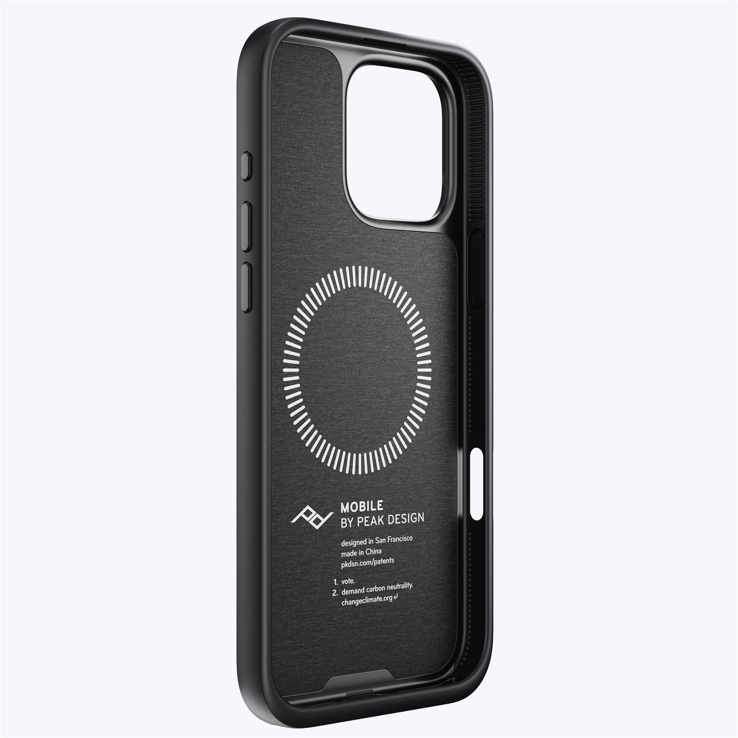 Mobile Everyday Loop Case iPhone 16 Pro Max Charcoal