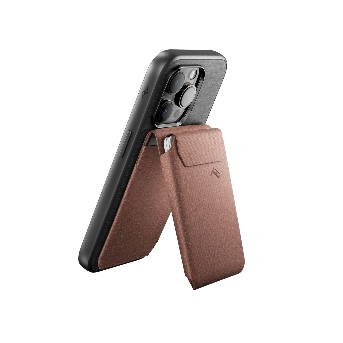 Mobile Wallet Stand Redwood