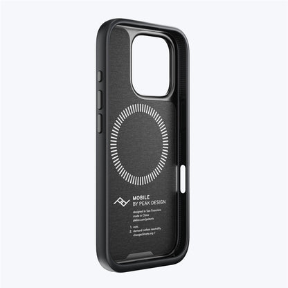 Mobile Everyday Fabric Case iPhone 16 Pro Charcoal