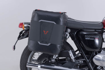 Side Bag WP system V-LOC 16/16 l. Triumph Bonnev. T100 (16-)/ T120 (15-).