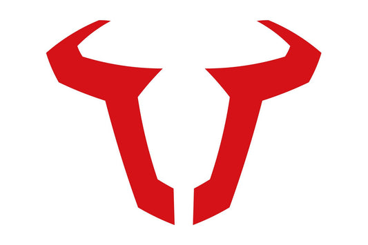 Sticker logo icon 130 mm Plot Rot Weatherproof