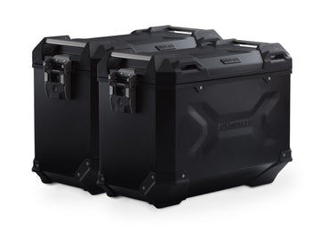 TRAX ADV Aluminium Case System 37/37 litre Yamaha MT-09 Tracer (14-18) Silver