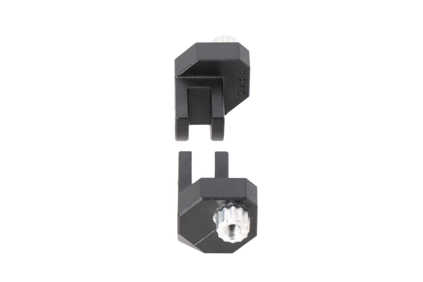 Mounting kit for EVO footrest Black. Ducati Multistrada V4 / V2 DesertX.