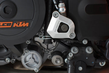 Clutch slave cylinder guard Silver Ktm models