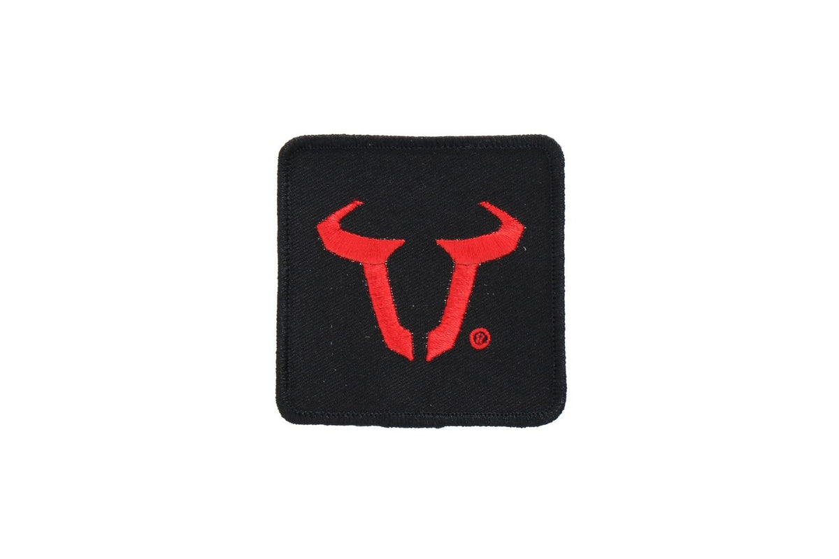 SW-MOTECH Patch Boxed Bull 7.0 cm x 7.0 cm. For sewing on.