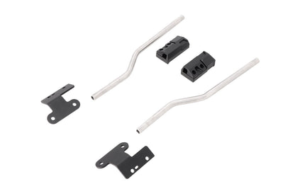 Mounting kit for ION footrest Black. Various models: Honda Suzuki KTM