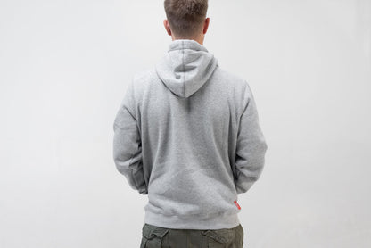 Hoodie Street Line. Grey. Unisex. Size XXXL.