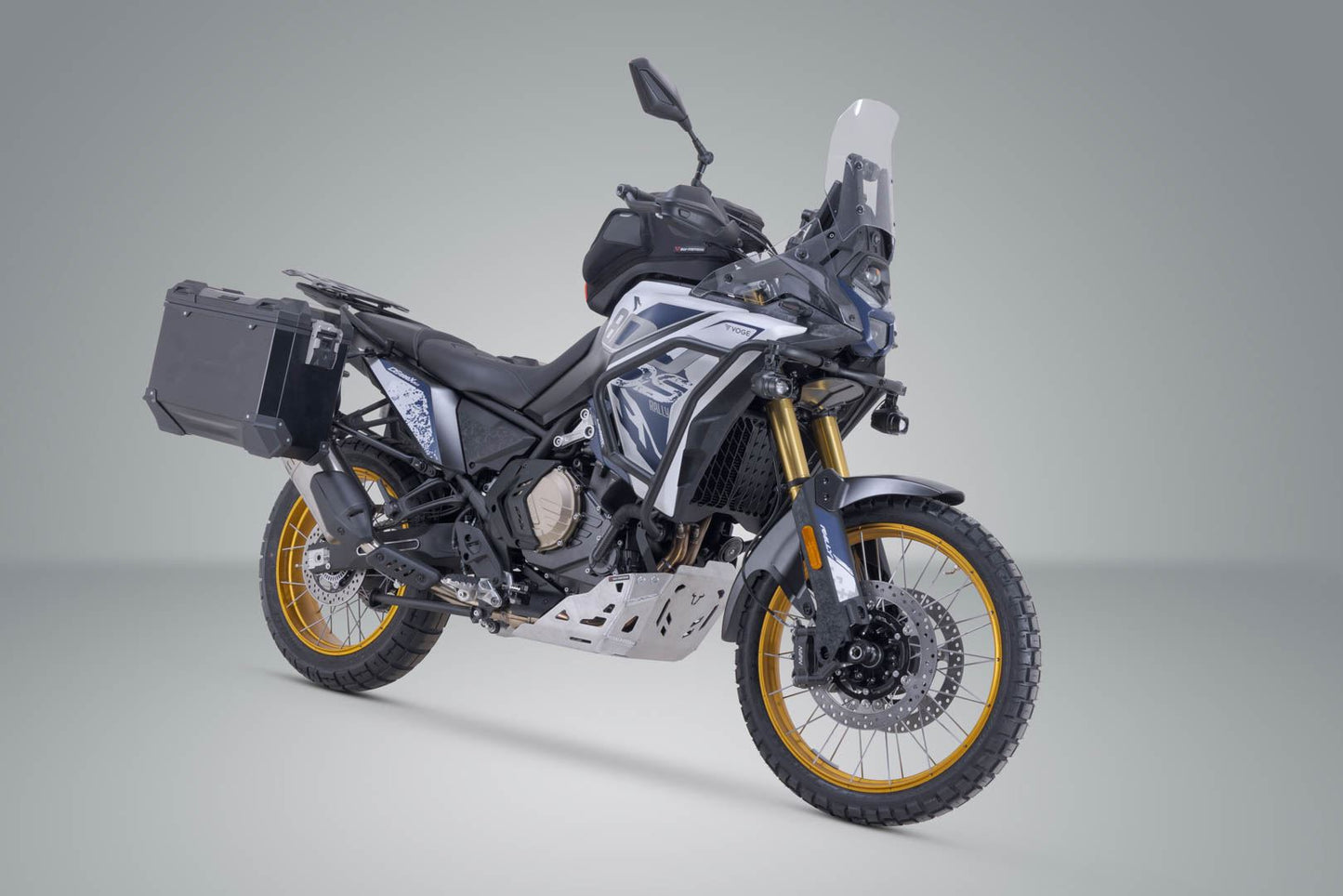 TRAX ADV aluminium case system Black. 45/37 l. Voge DS800X Rally (25-).